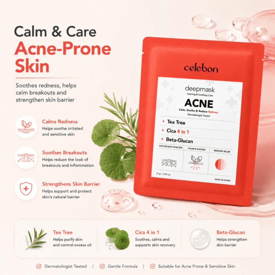 Celebon Deepmask Acne Masker Wajah