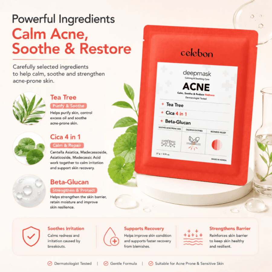 Celebon Deepmask Acne Masker Wajah