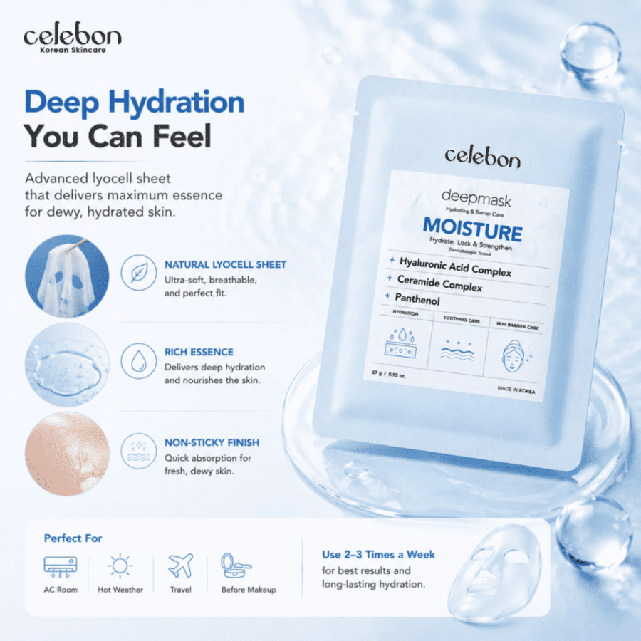 Celebon Deepmask Moisture Masker Wajah