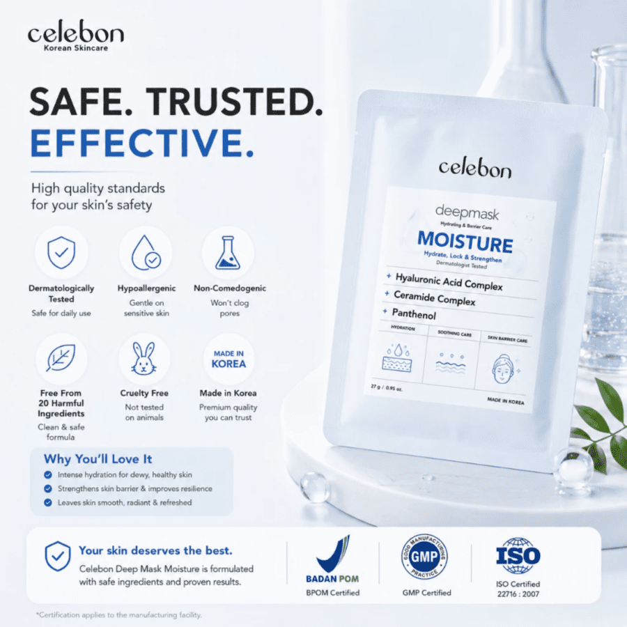 Celebon Deepmask Moisture Masker Wajah
