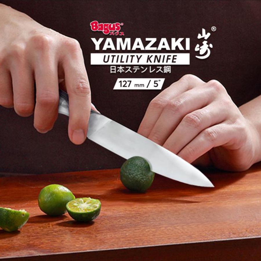 Bagus Yamazaki Utility Knife Pisau Dapur 5 inch 1 Pcs