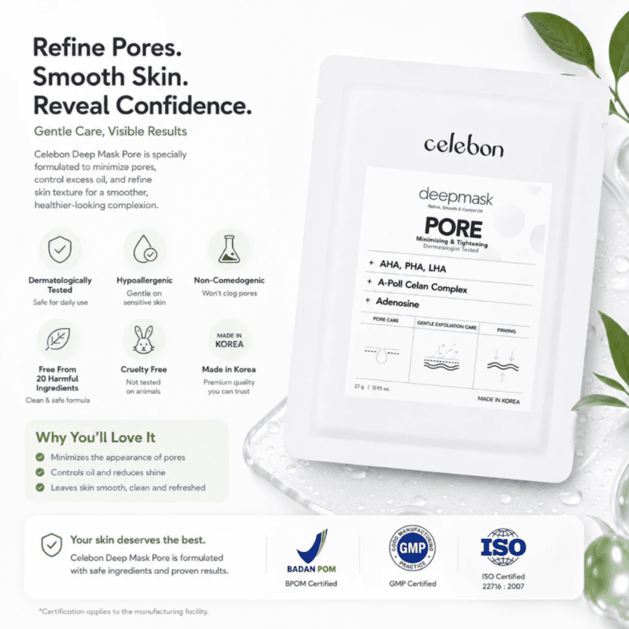 Celebon Deepmask Pore Masker Wajah