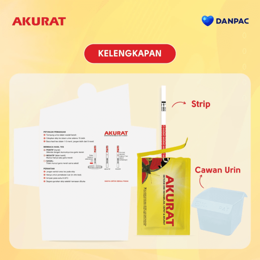 Akurat Strip Uji Kehamilan
