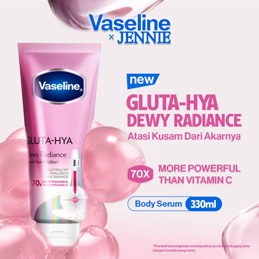 Vaseline Gluta Hyaluron Niacinamide UV Lotion Dewy Radiance
