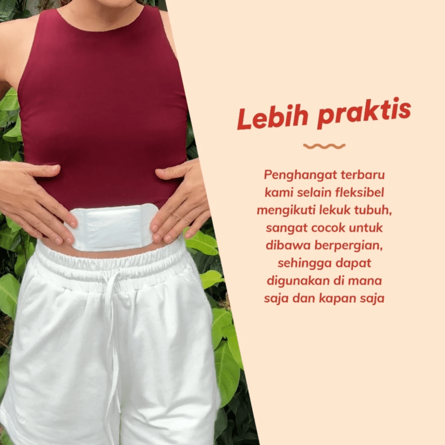 Blood MenstruHeat Plester Kompres Hangat untuk Nyeri Haid