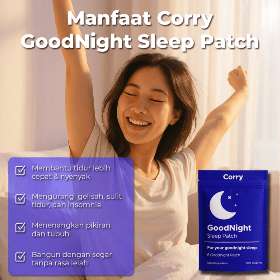 Corry Good Night Melatonin Sleep Patch 12patch