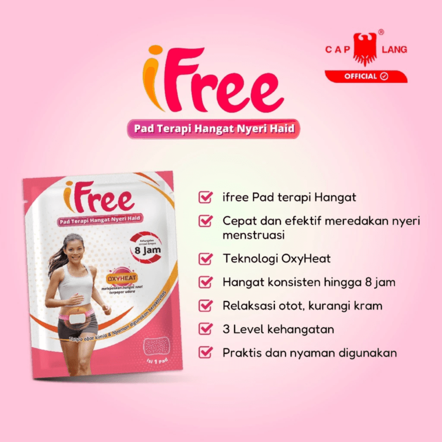 iFree Terapi Hangat Nyeri Haid Heat Pad