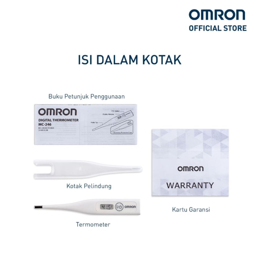 Omron MC-246 Thermometer Digital 1pcs