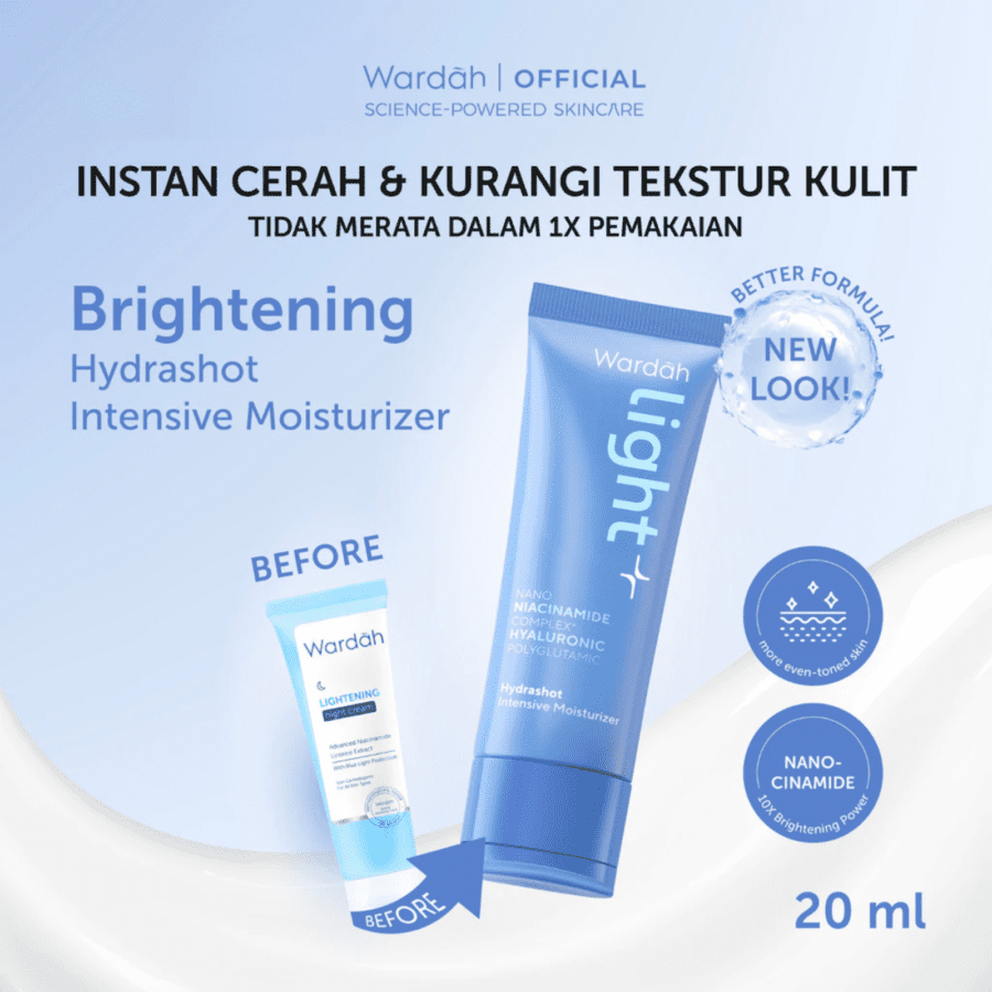 Wardah Light Plus Hydrashot Intensive Moisturizer