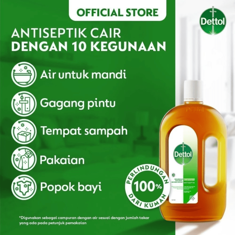 Dettol Cairan Antiseptik - Antiseptic Liquid