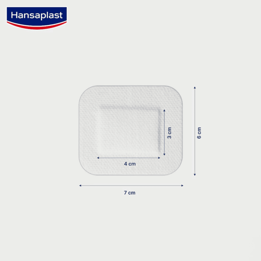 Hansaplast Sensitive Steril XL Plester Luka