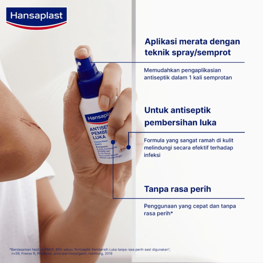 Hansaplast Antiseptik Pembersih Luka Spray