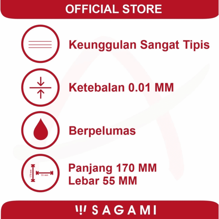 Sagami 0.01 Original Kondom Pria