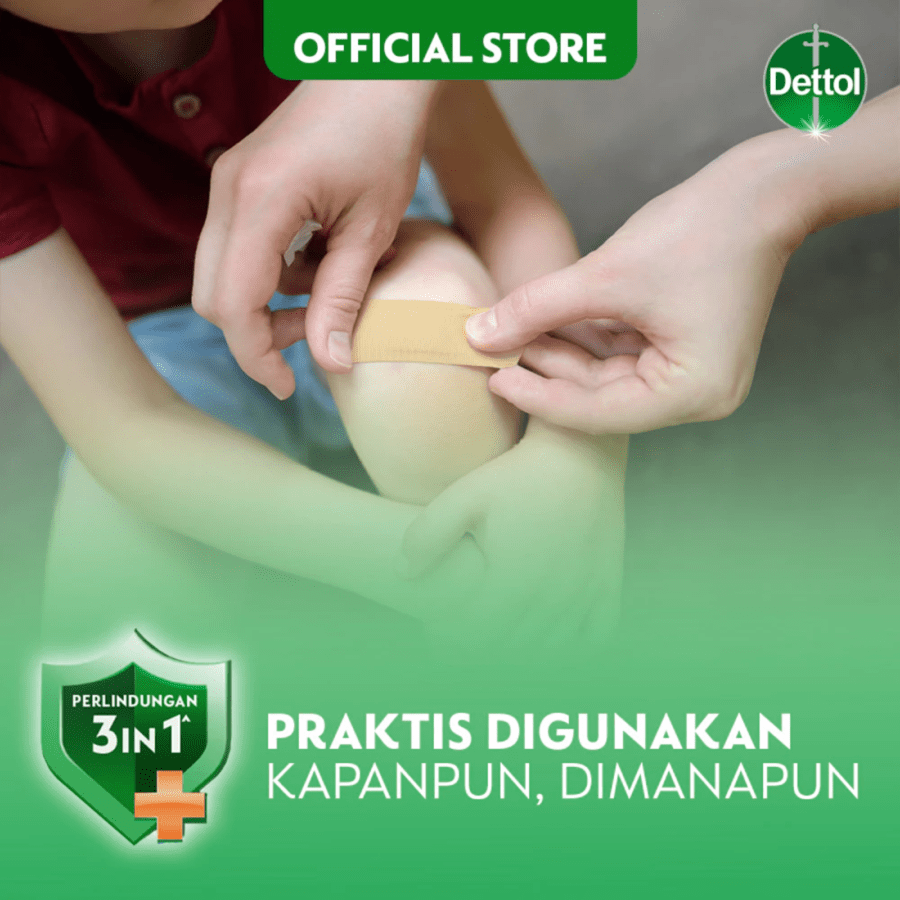 Dettol Waterproof Plester Antiseptik