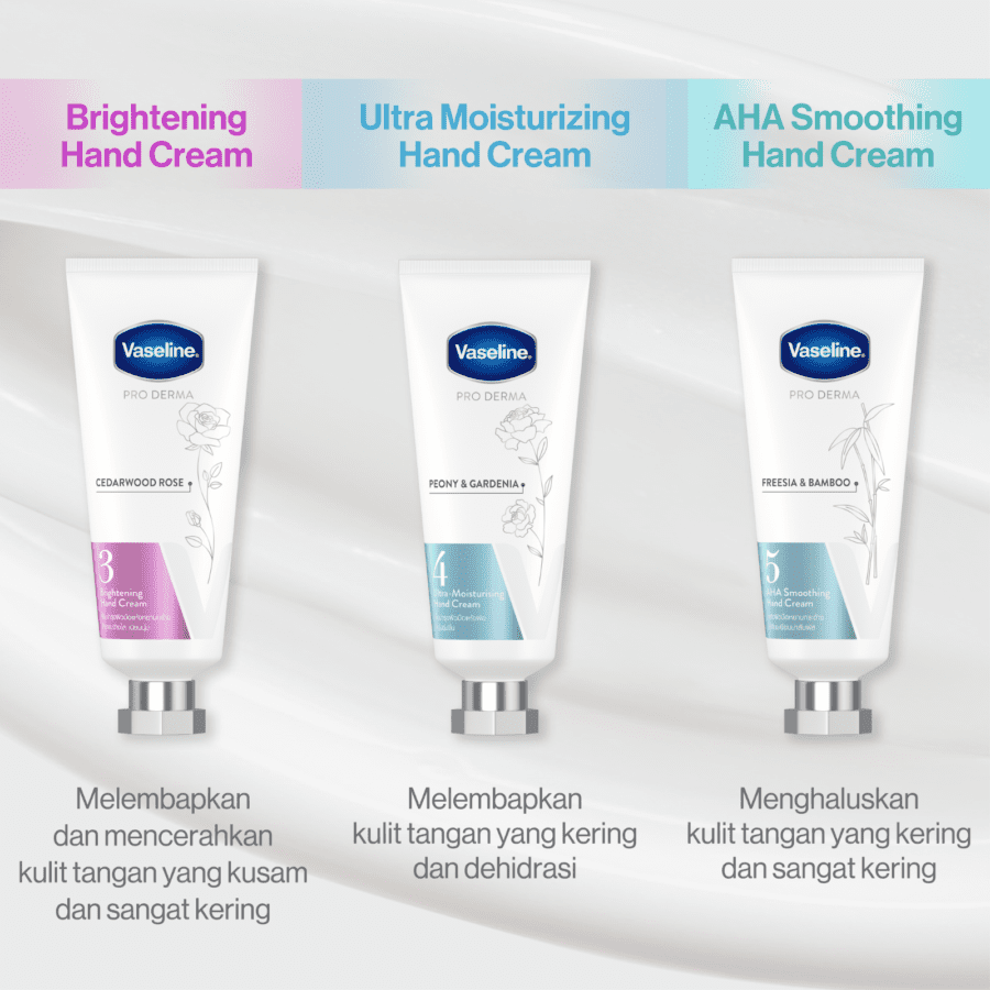 [Bundle 3] Vaseline Pro Derma Hand Cream