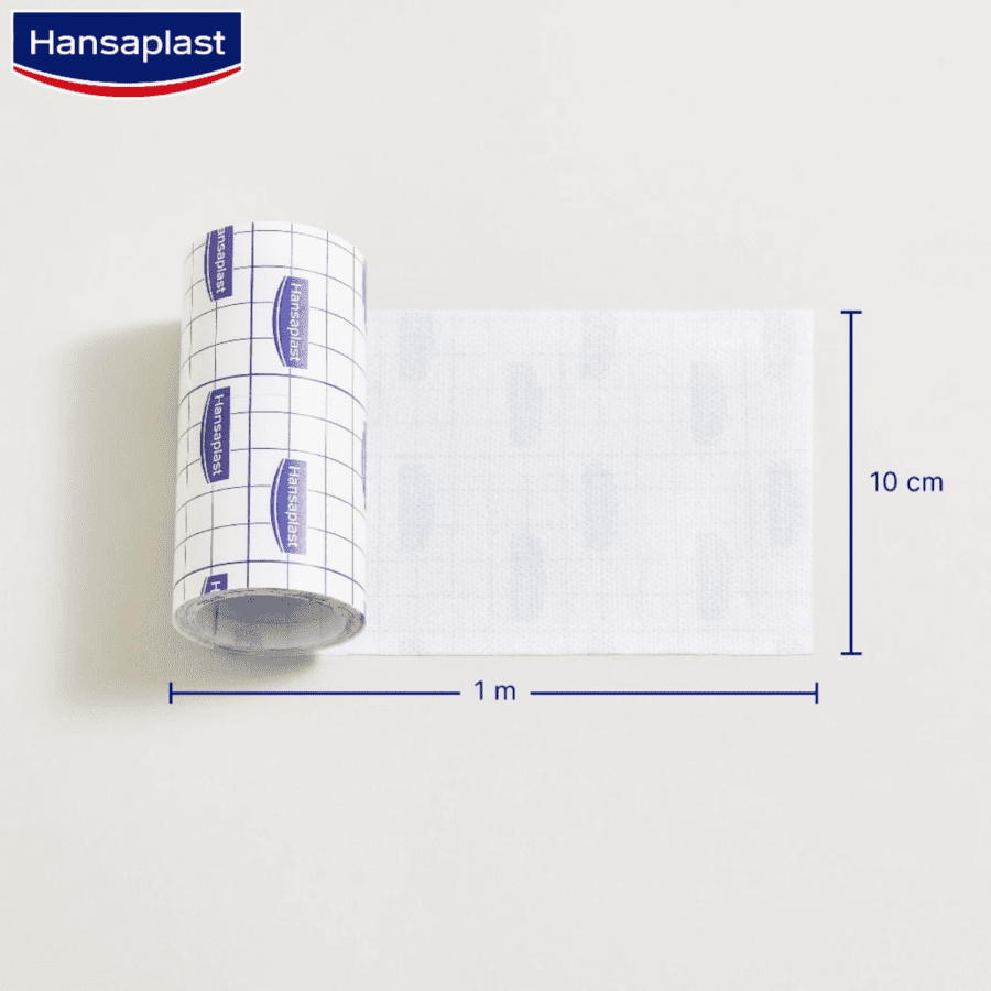 Hansaplast Sensitive Putih Rol Plester Luka 1m