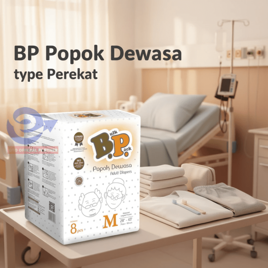 BP Adult Diapers M8 Perekat Popok Dewasa