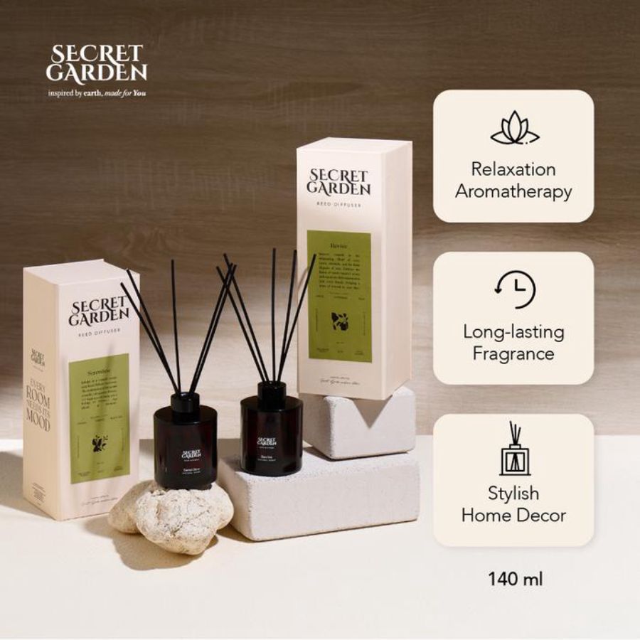 Secret Garden Reed Diffuser Home Garden Pengharum Ruangan 1pcs