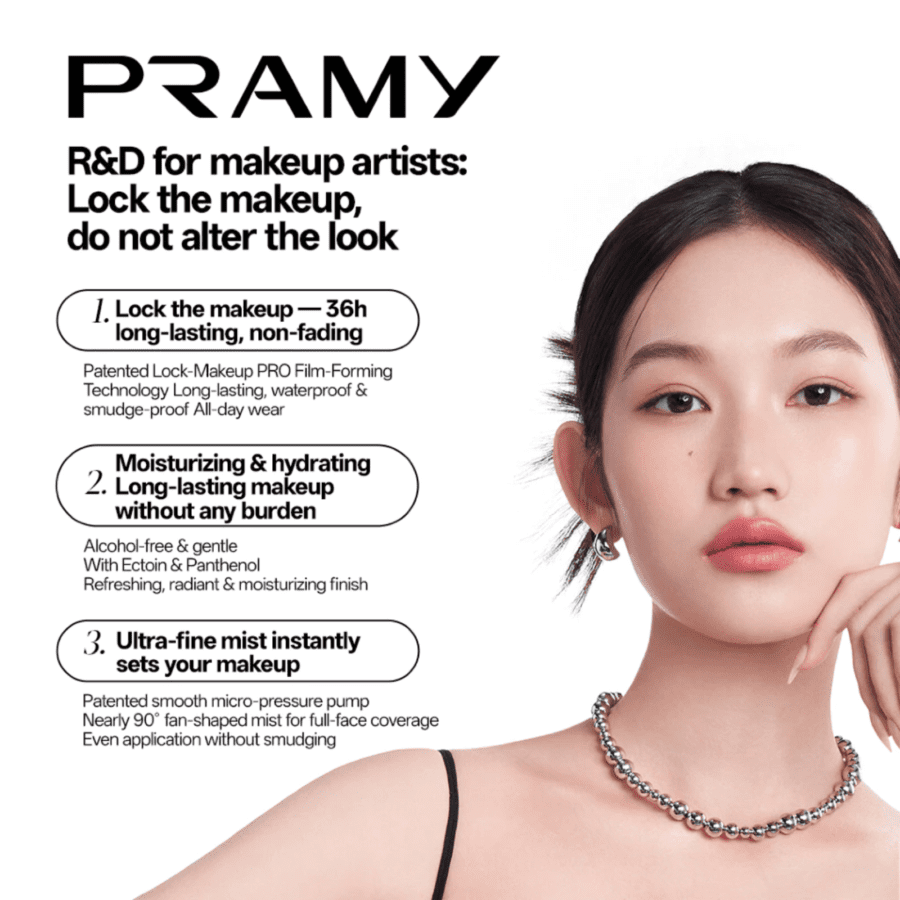 Pramy Moisturizing Make Up Artist Setting Spray