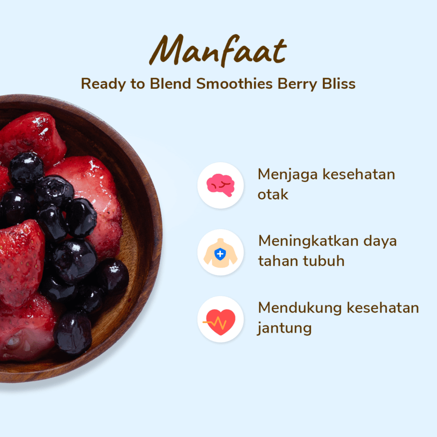 Ready to Blend Smoothies Berry Bliss 100gram