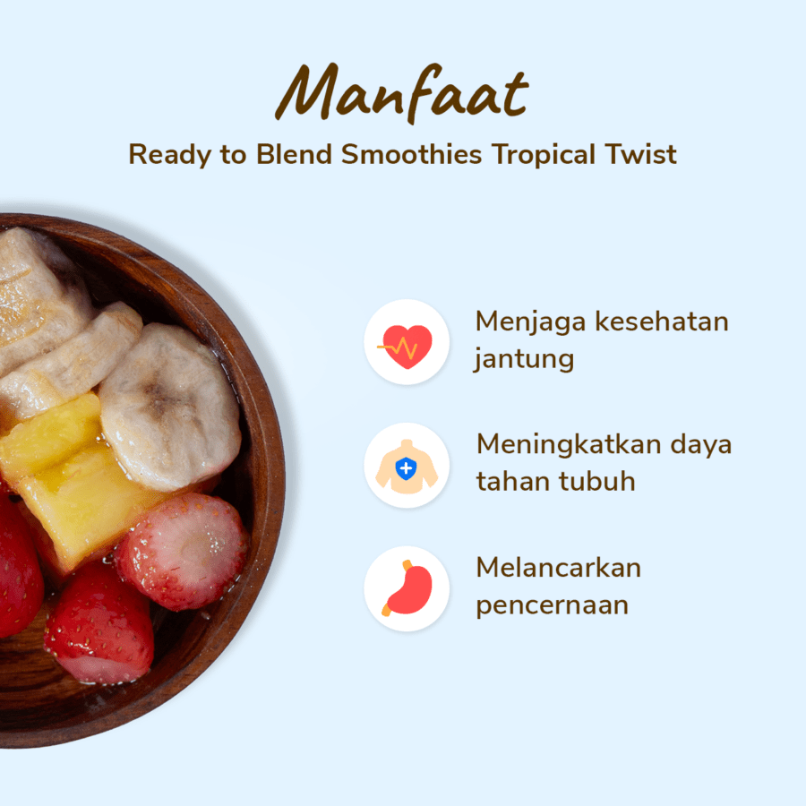 Ready to Blend Smoothies Tropical Twist 100gram