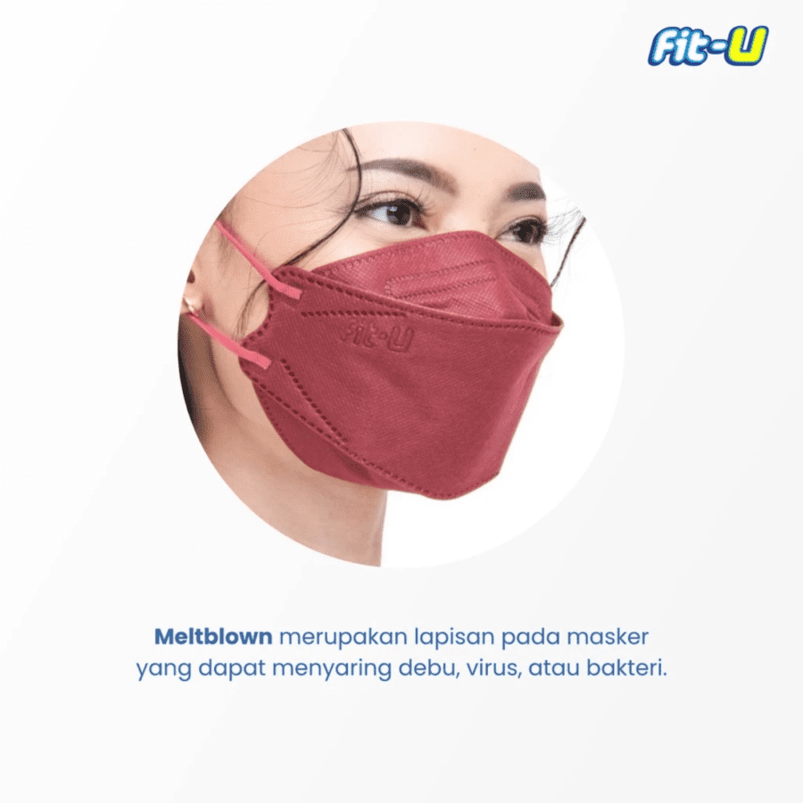 FIT U Mask 4D Prime+ Surgical Mask 1 Box