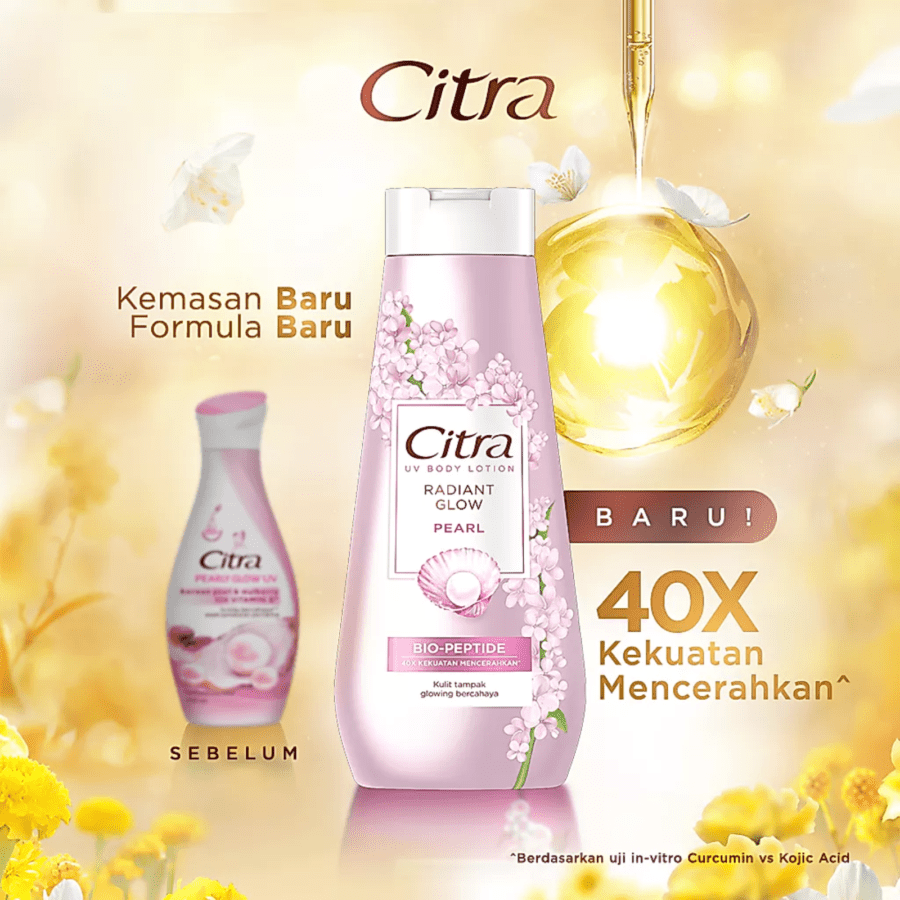 Citra Radiant Glow Pearl UV Body Lotion