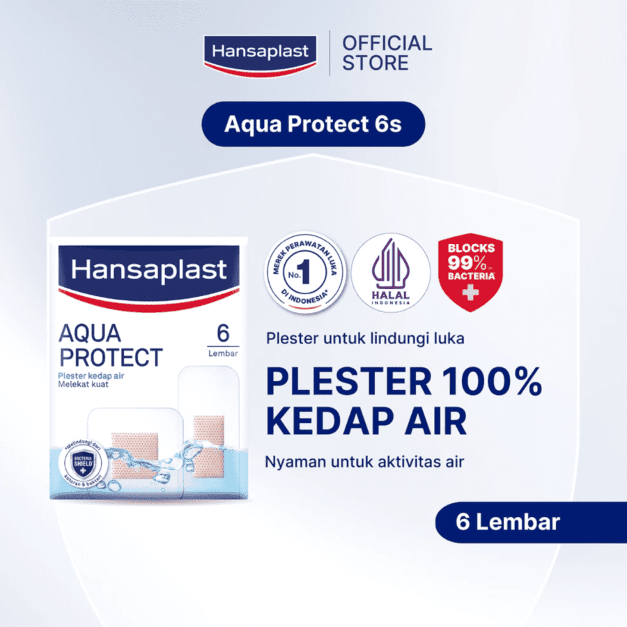 Hansaplast Aqua Protect Plester Luka Kedap Air
