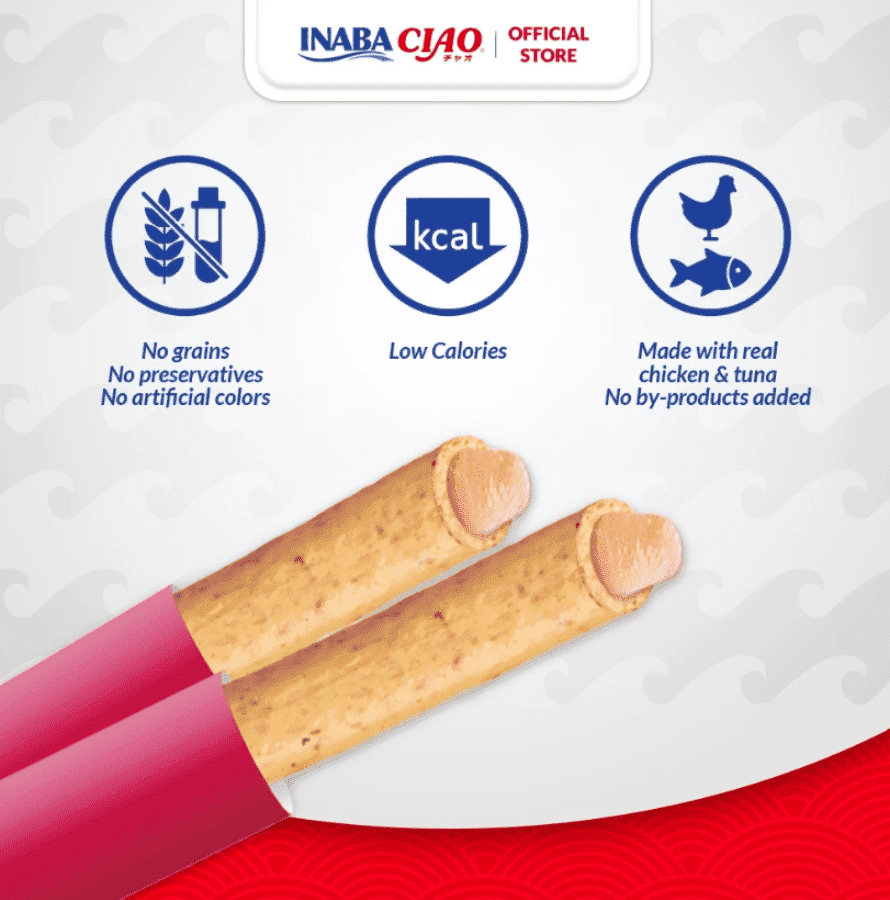 CIAO Churutto Chicken Snack Kucing 4 sticks x 7 gram