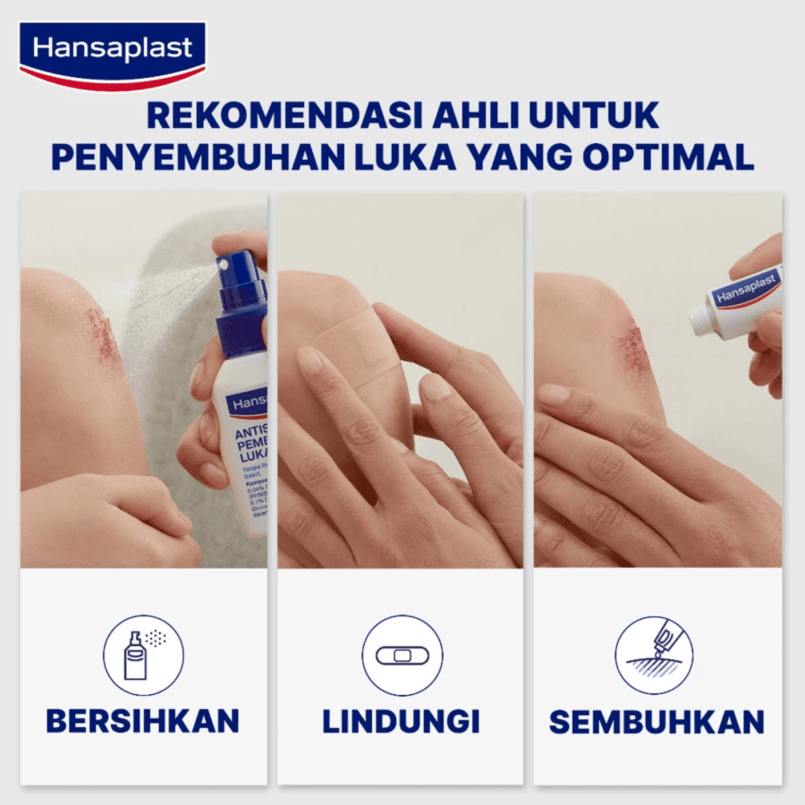 Hansaplast Kain Elastis Plester Luka