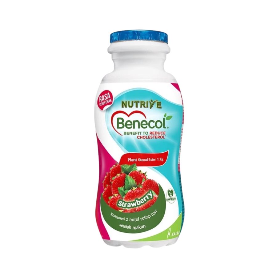 Nutrive Benecol Strawberry Multipack 100ml 6bottles