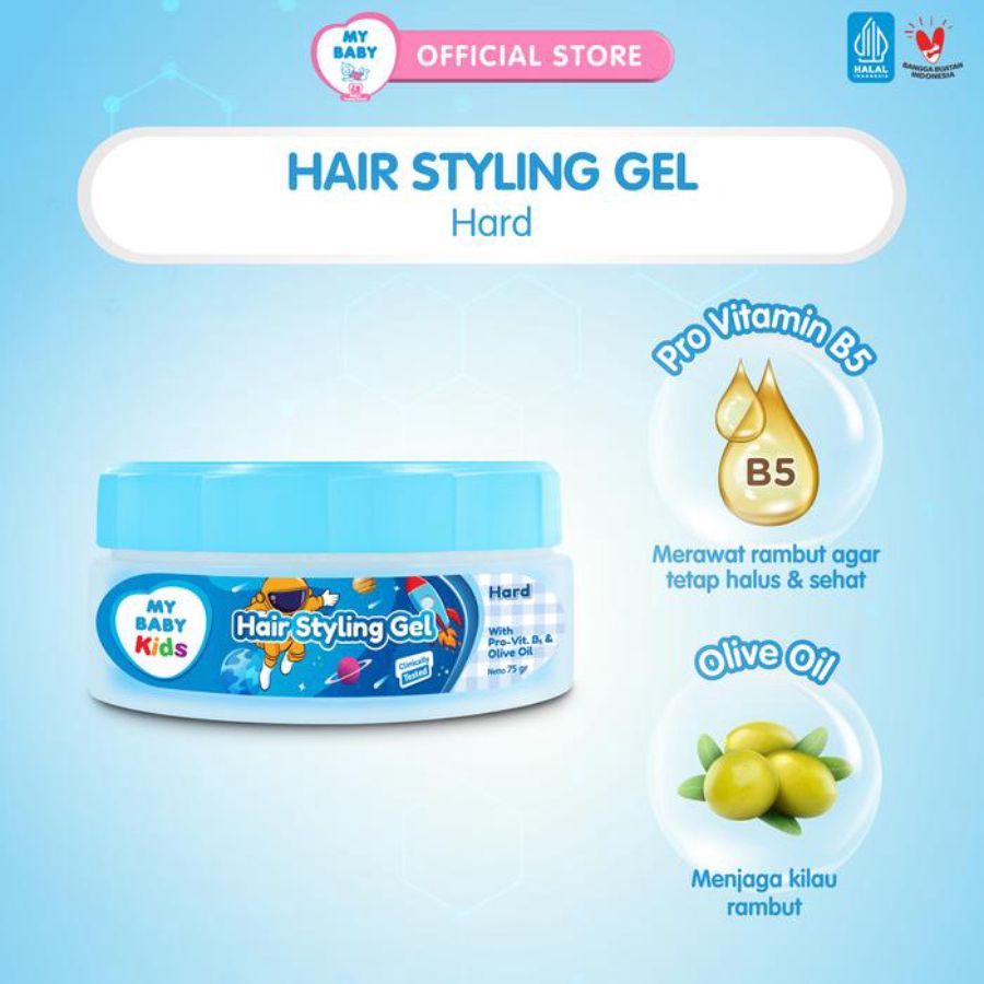 My Baby Kids Hair Styling Gel Kids Hard