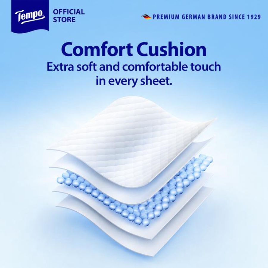 Tempo Prestige Toilet Neutral Tisu Toilet 4 Ply 10rolls