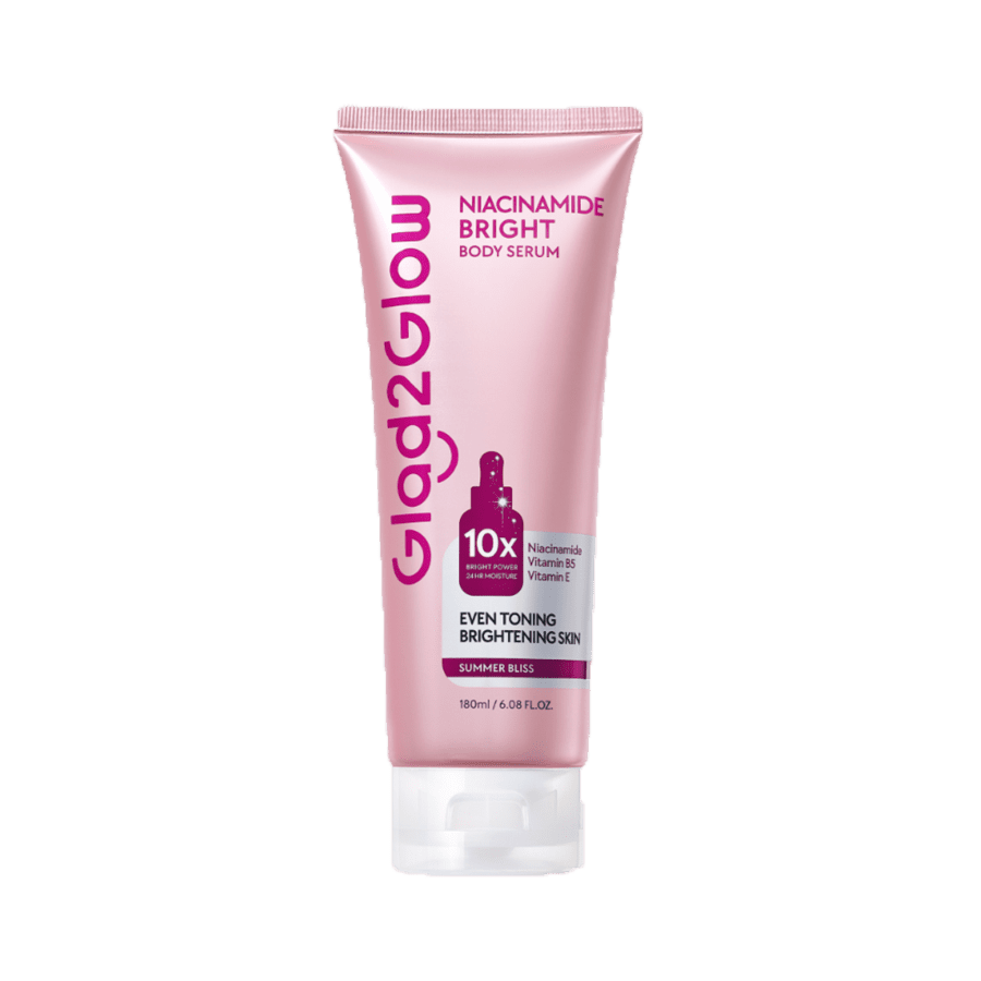 Glad2Glow Niacinamide Bright Body Serum 180ml