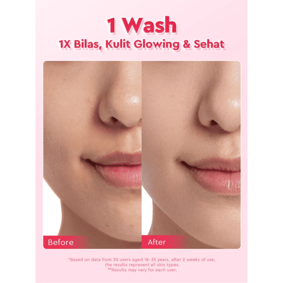 Glad2Glow Glad2Glow Niacinamide Serum Facial Wash 70gram
