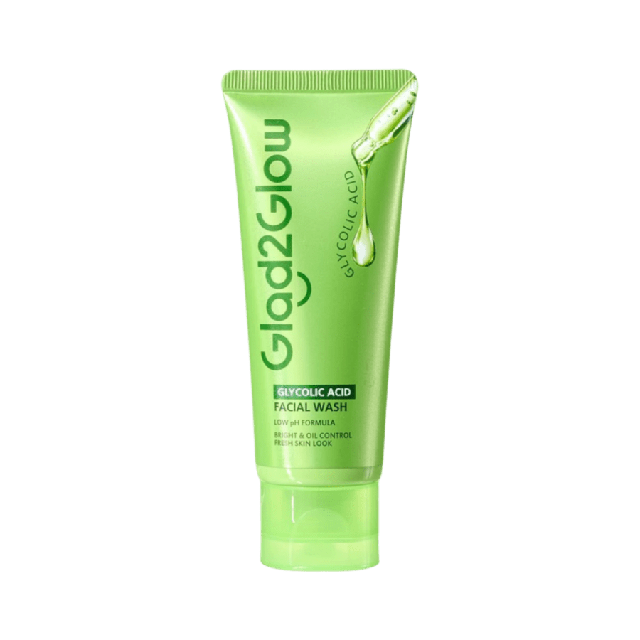Glad2Glow Glycolic Acid Facial Wash Tube