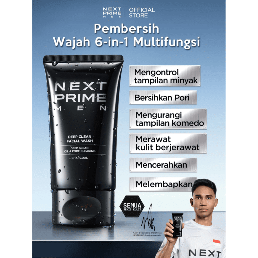 Nextprime Deep Clean Men Facial Wash