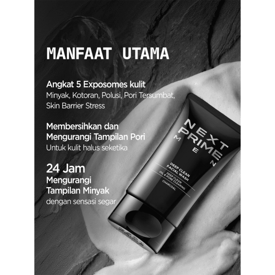 Nextprime Deep Clean Men Facial Wash