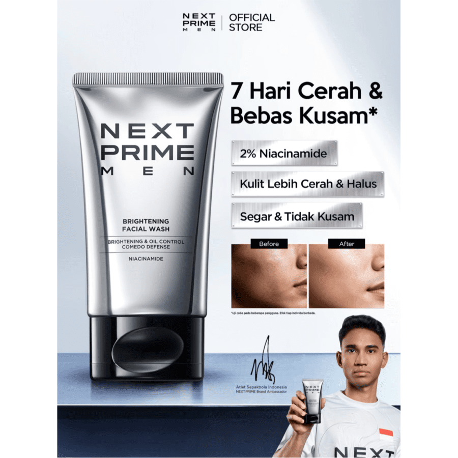 Nextprime Brightening Facial Wash