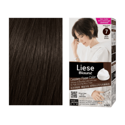 Liese Blaune Bubble Black Brown Creamy Foam Color