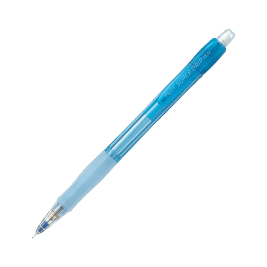 Pilot Super Grip Neon Biru Mechanical Pencil 0.5 mm