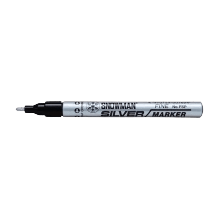 Snowman Silver Permanent Paint Marker FSP-12