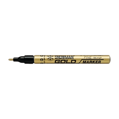 Snowman Gold Permanent Paint Marker FGP-12