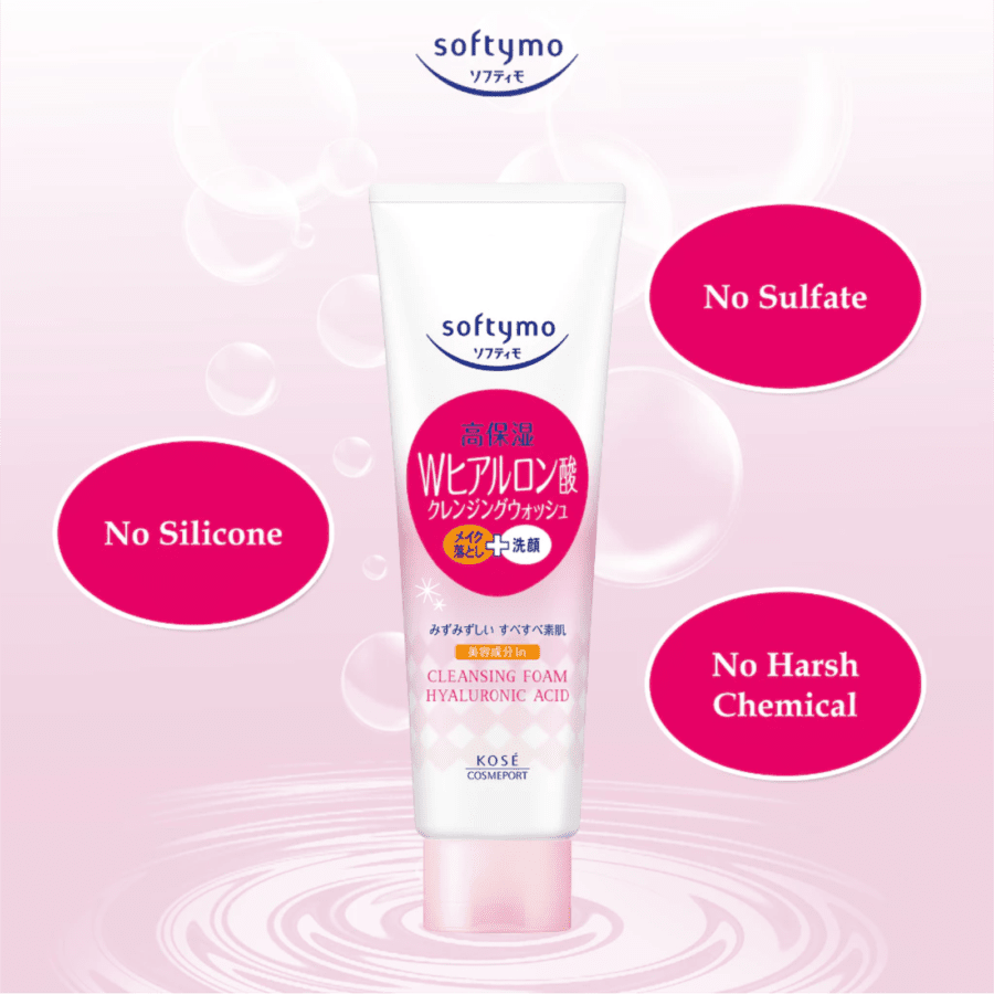 Kose Softymo Hyaluronic Acid Facial Cleansing Foam