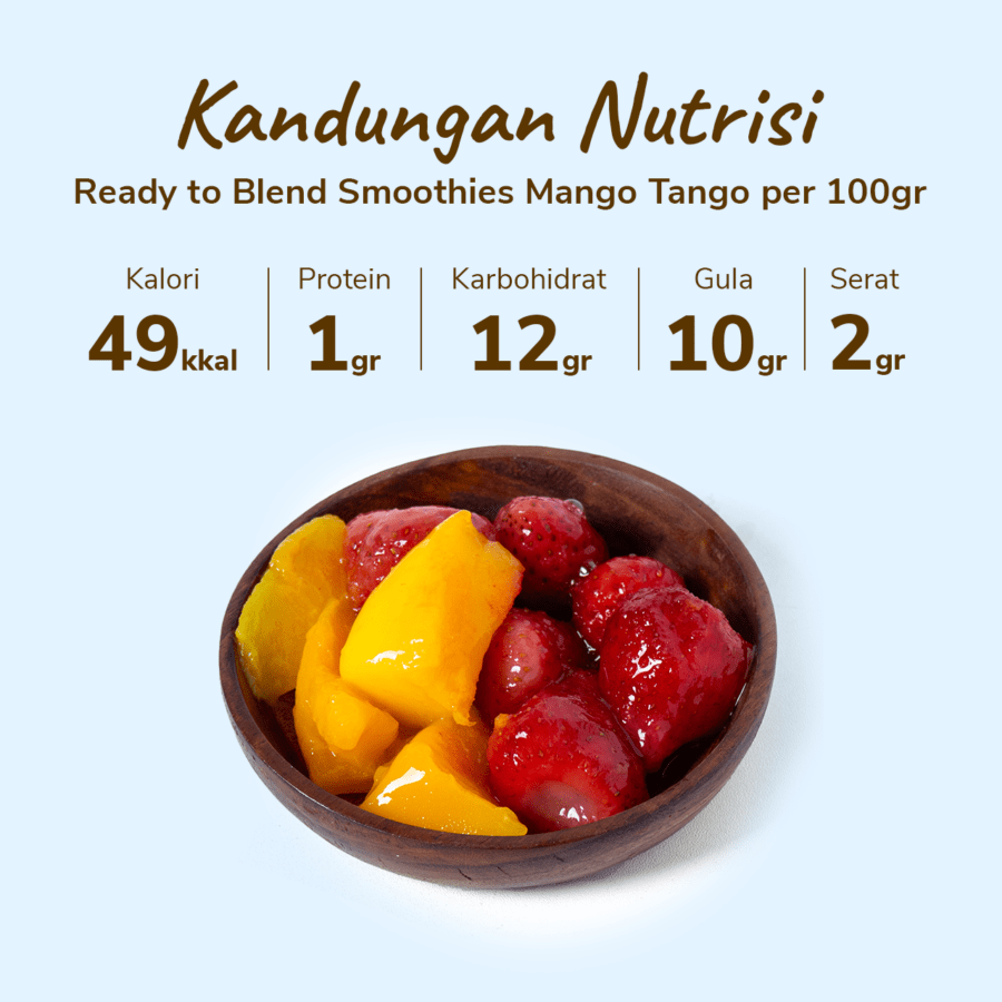 Ready to Blend Smoothies Mango Tango 100gram