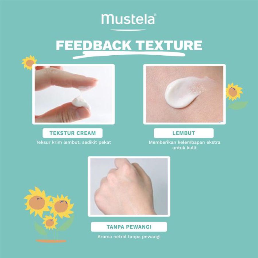 Mustela Stelatopia Baby Emollient Face Cream & Eyelids Perawatan Bayi 1pcs