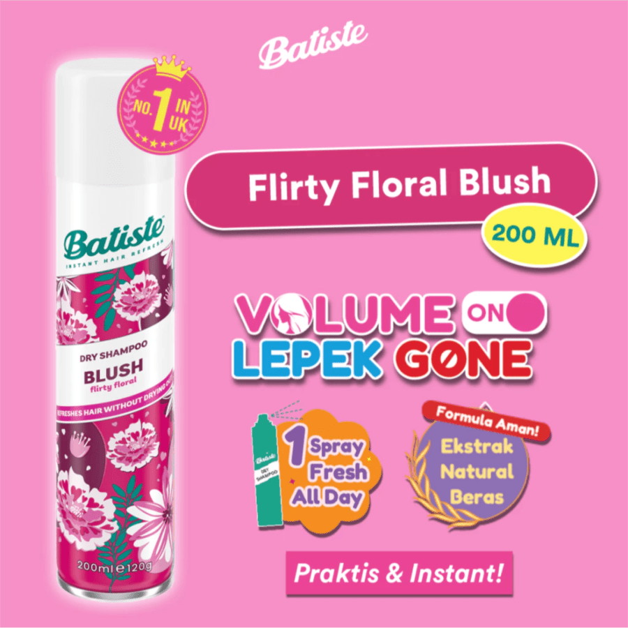 Batiste Blush Floral & Flirty Dry Shampoo