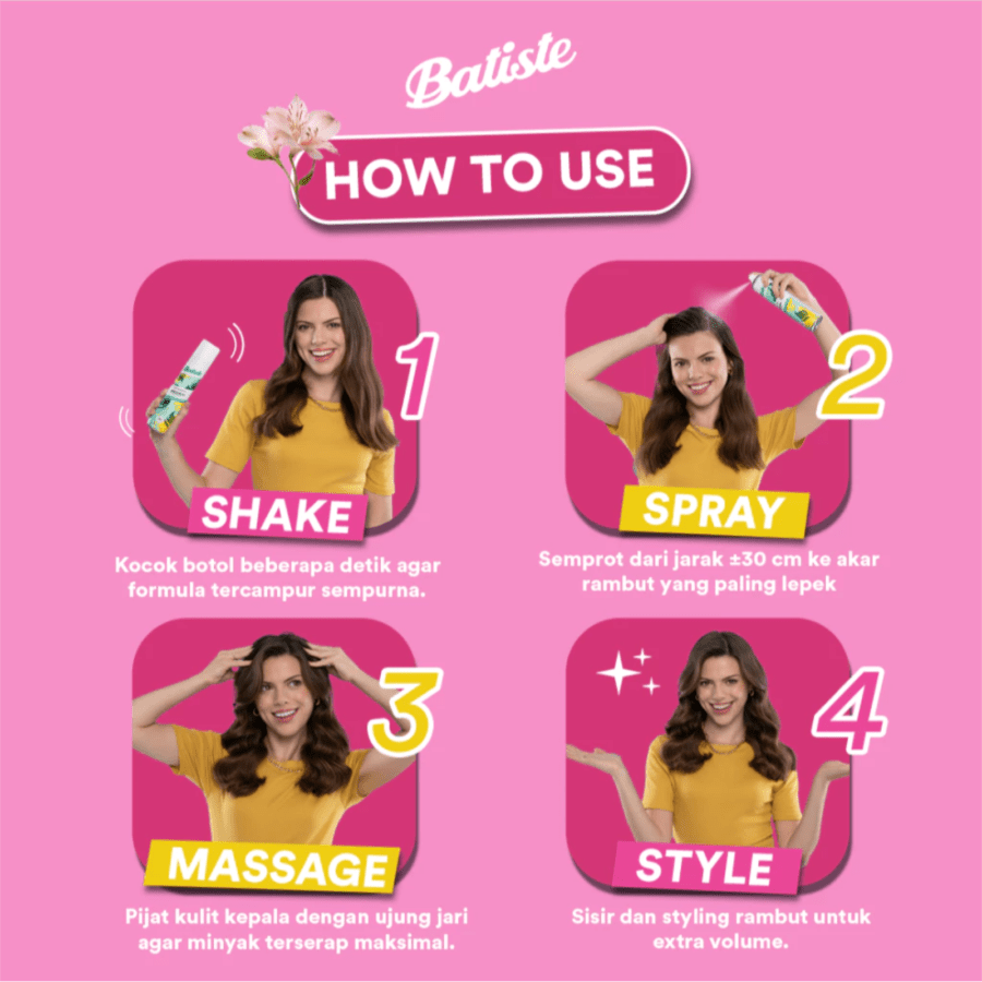 Batiste Blush Floral & Flirty Dry Shampoo