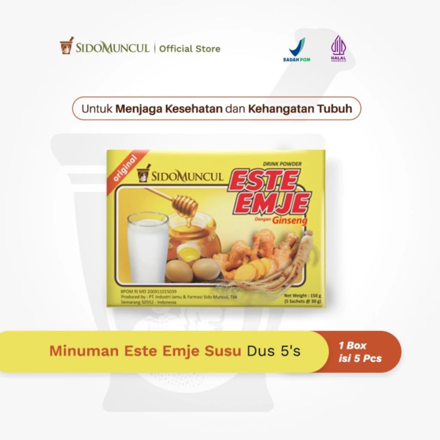 Sido Muncul Minuman Este Emje Susu 5sachets 5sachets