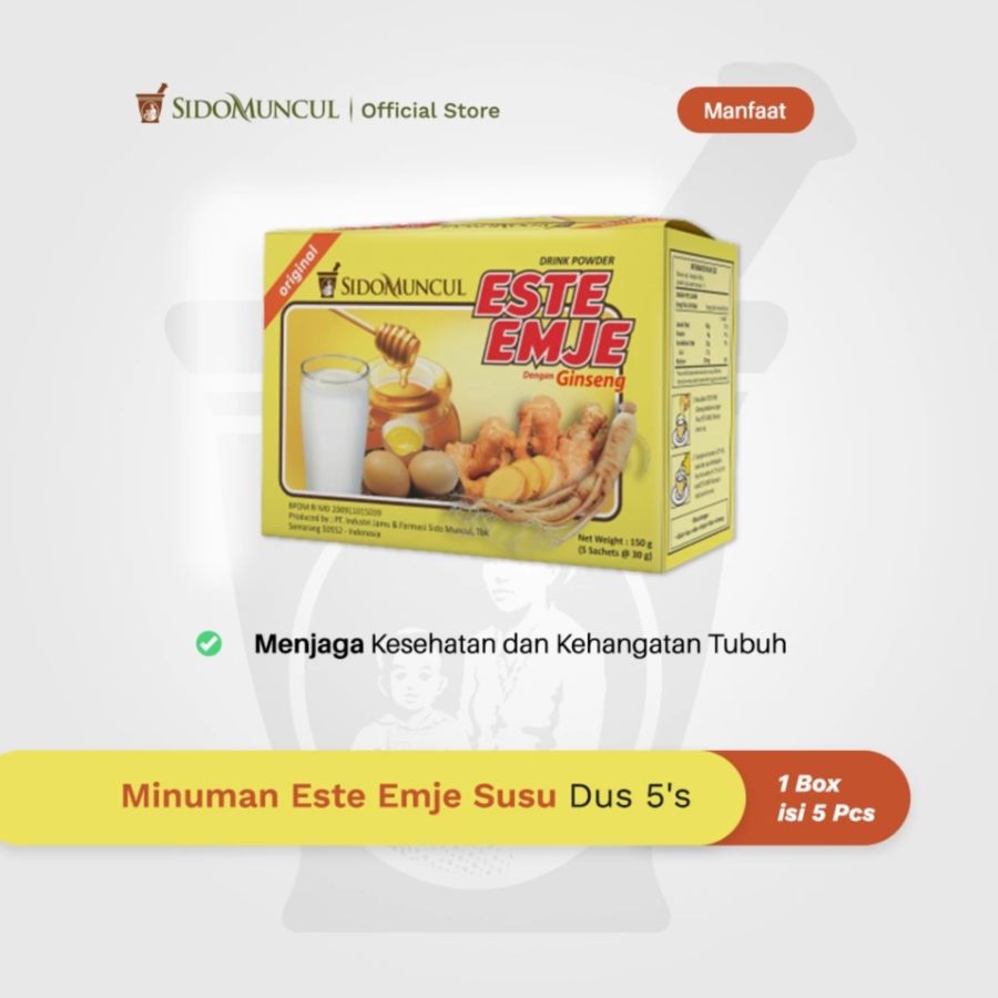 Sido Muncul Minuman Este Emje Susu 5sachets 5sachets